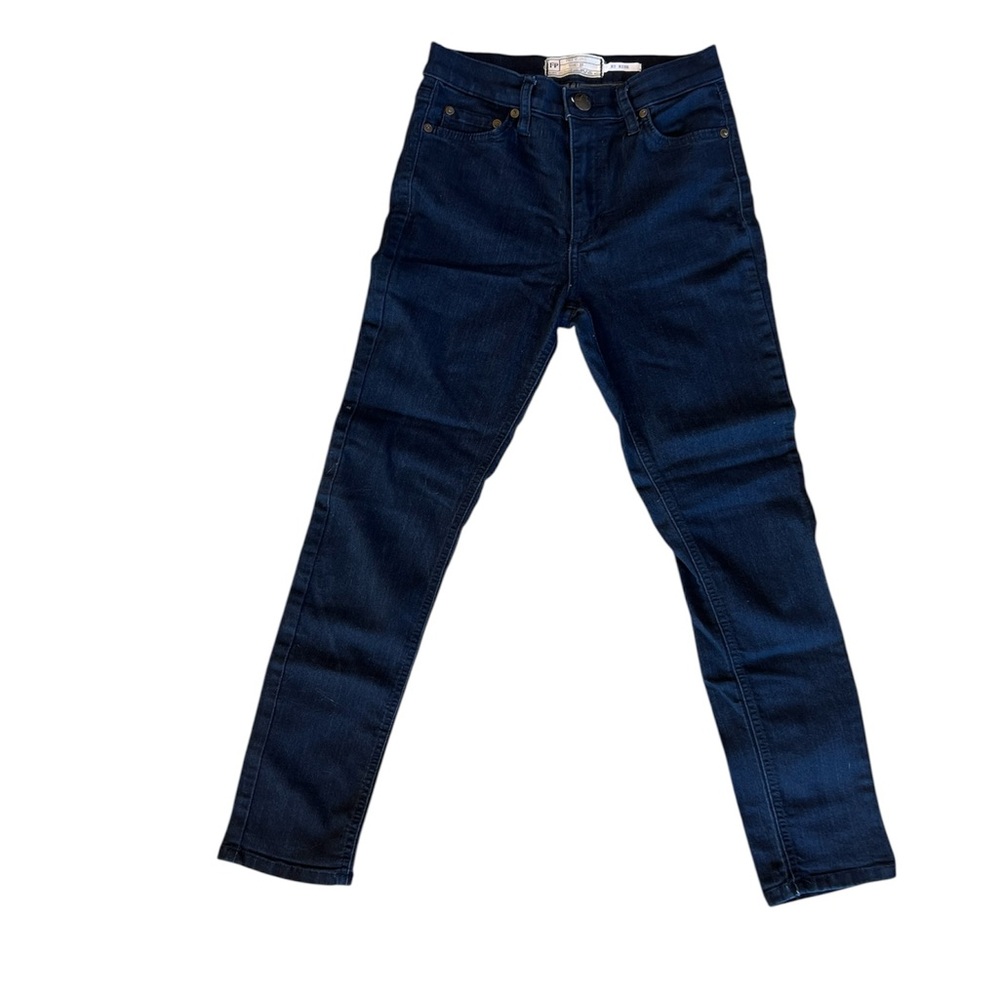 Free People Dark Blue Skinny Jeans